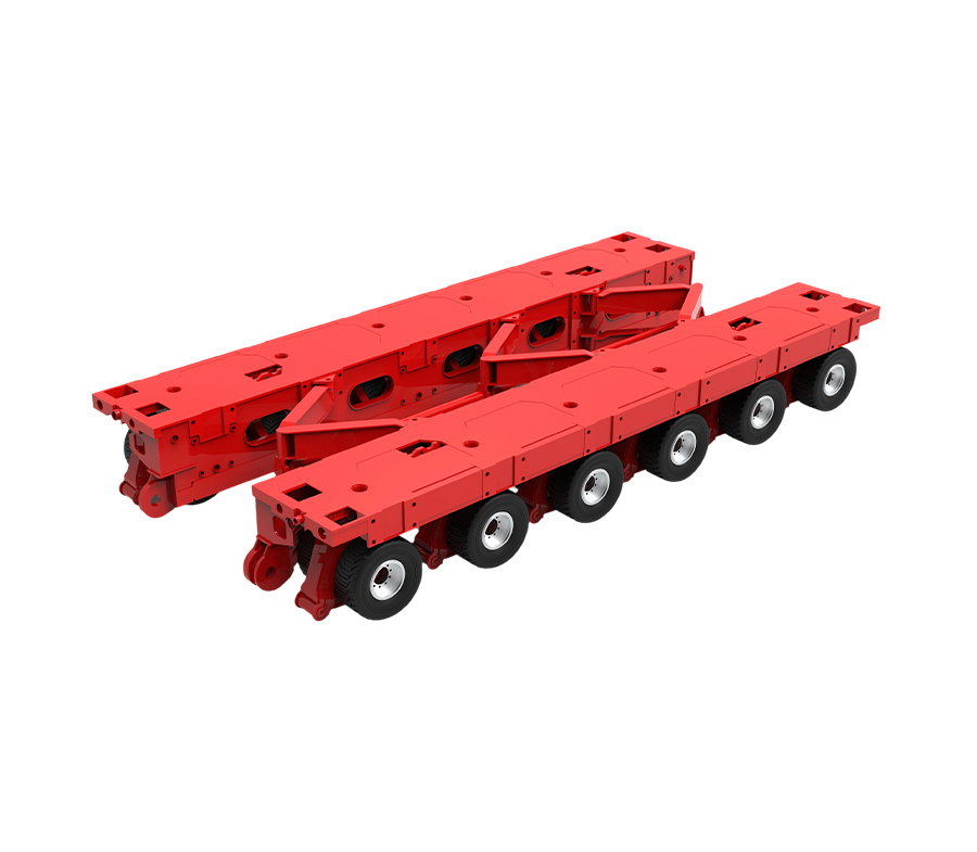 Transportor modular autopropulsat KTSP-6H cu axă detașabilă 6-H (SPMT)