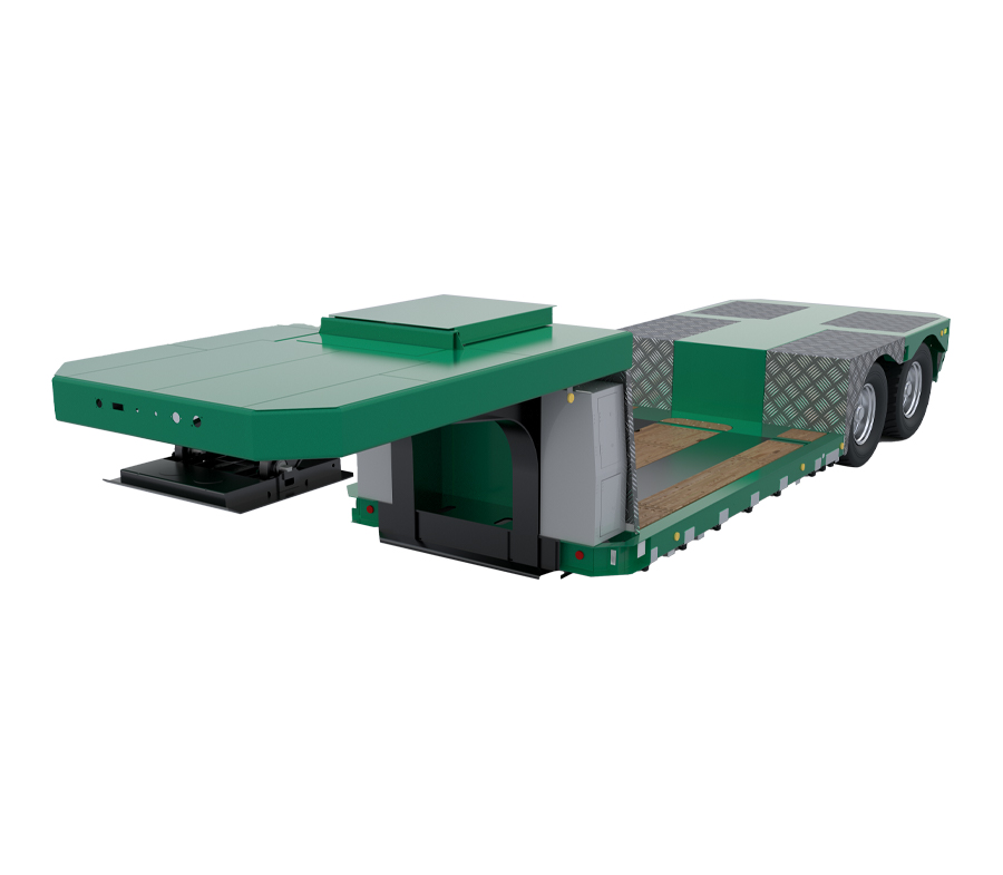 LT-PI1 Semiremorcă de transport cu instrumente de precizie cu platformă joasă